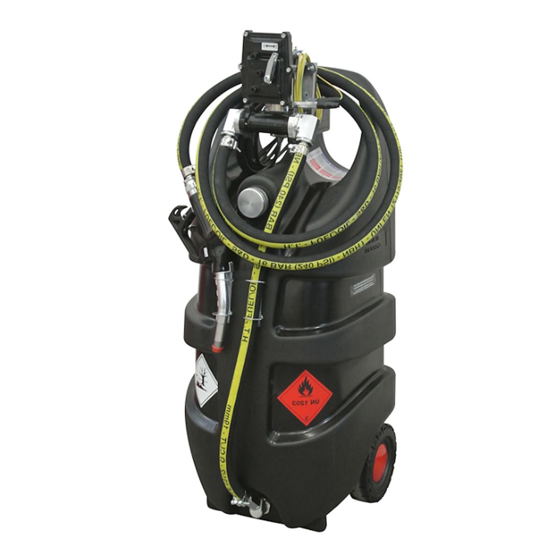 Mobilny zbiornik na benzynę z Pompą ELEKTRYCZNĄ 110L EMB110 ATEX