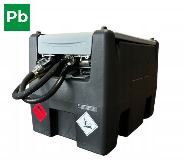 Mobilny zbiornik na benzynę 220L z pompą EMB220 Pb95 Pb98 ATEX