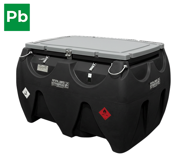 Mobilny zbiornik na benzynę 900L z pompą EMB900 Pb95 Pb98 ATEX
