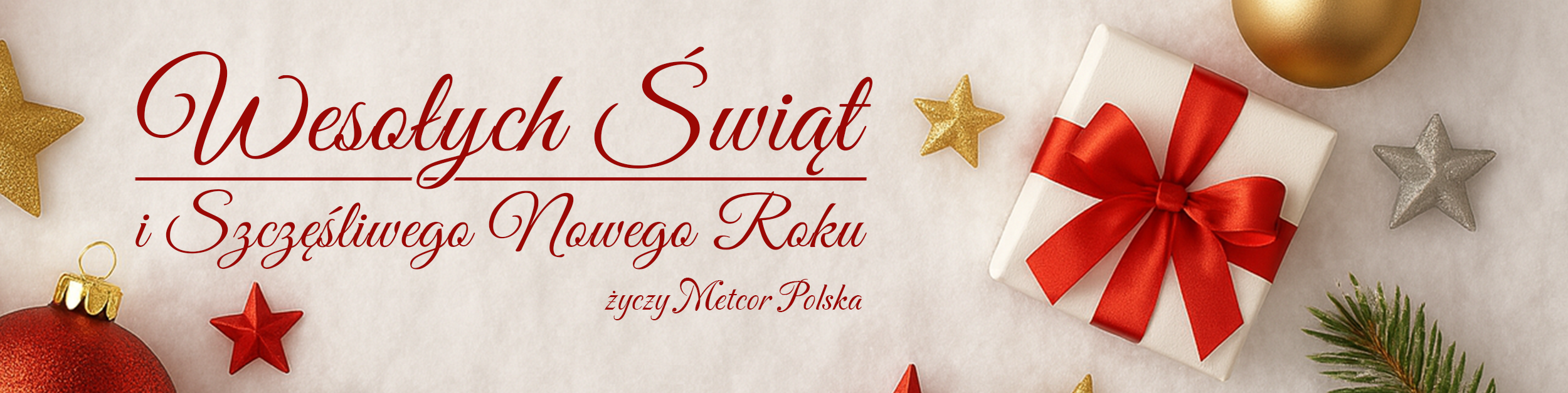 Tło slajdu Banner Święta 2k25