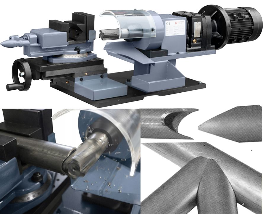 Wykrawarka, Frezarka do rur, profili Metcor UTN-40