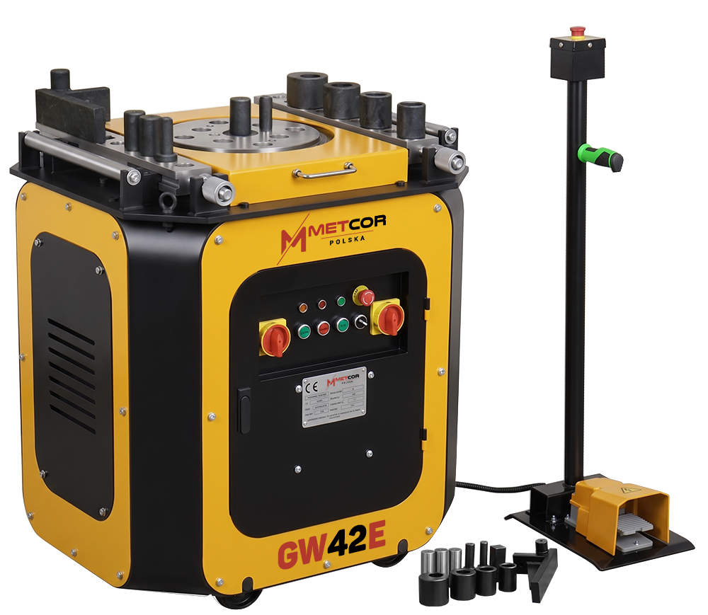 Giętarka automatyczna do prętów zbrojeniowych 6-40 mm GW42E