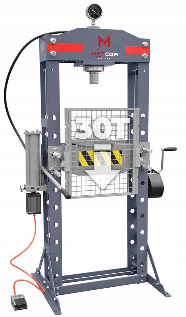 Prasa Hydrauliczna Pneumatyczna Warsztatowa 30T