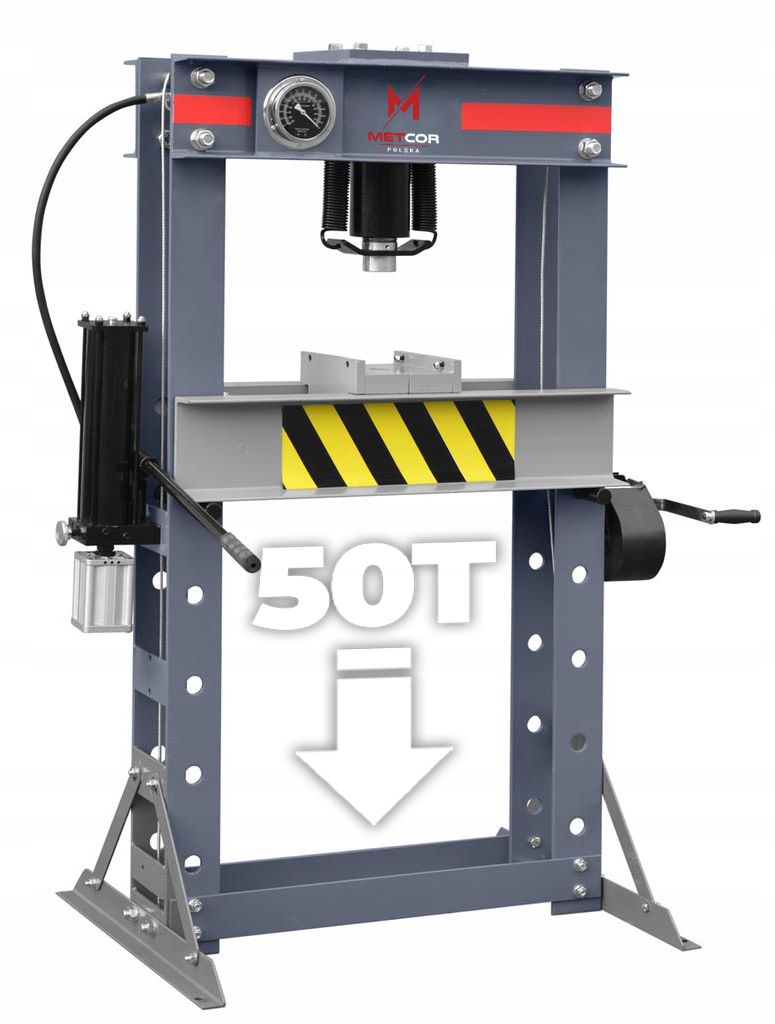 Prasa Hydrauliczna Pneumatyczna Warsztatowa 50T