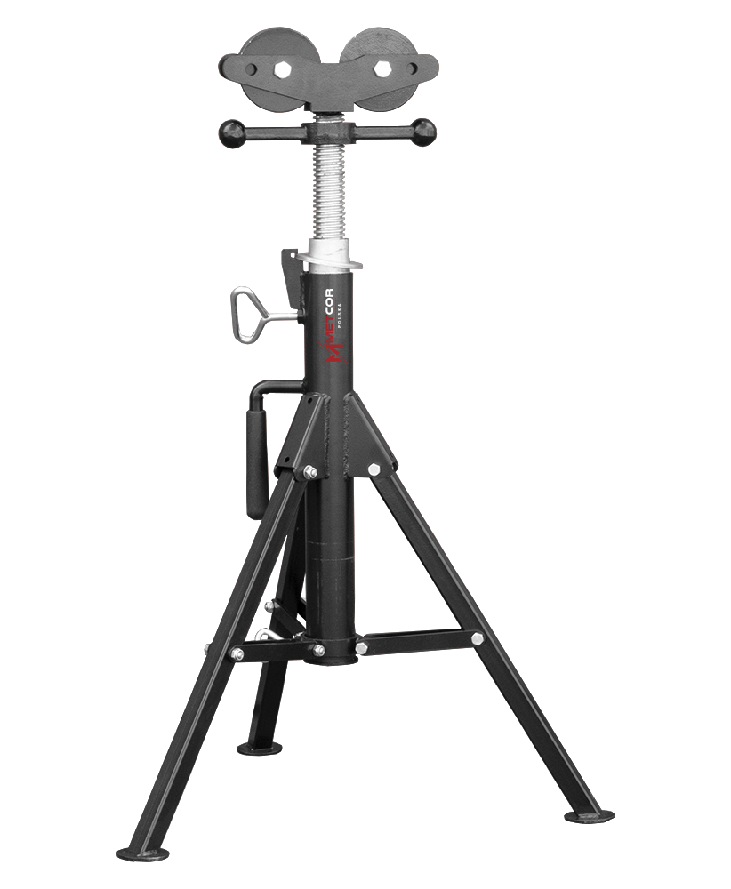 Wspornik spawalniczy do rur z głowicą rolkową Metcor PJV-450SW Wspornik spawalniczy do rur z głowicą rolkową Metcor PJV-450SW