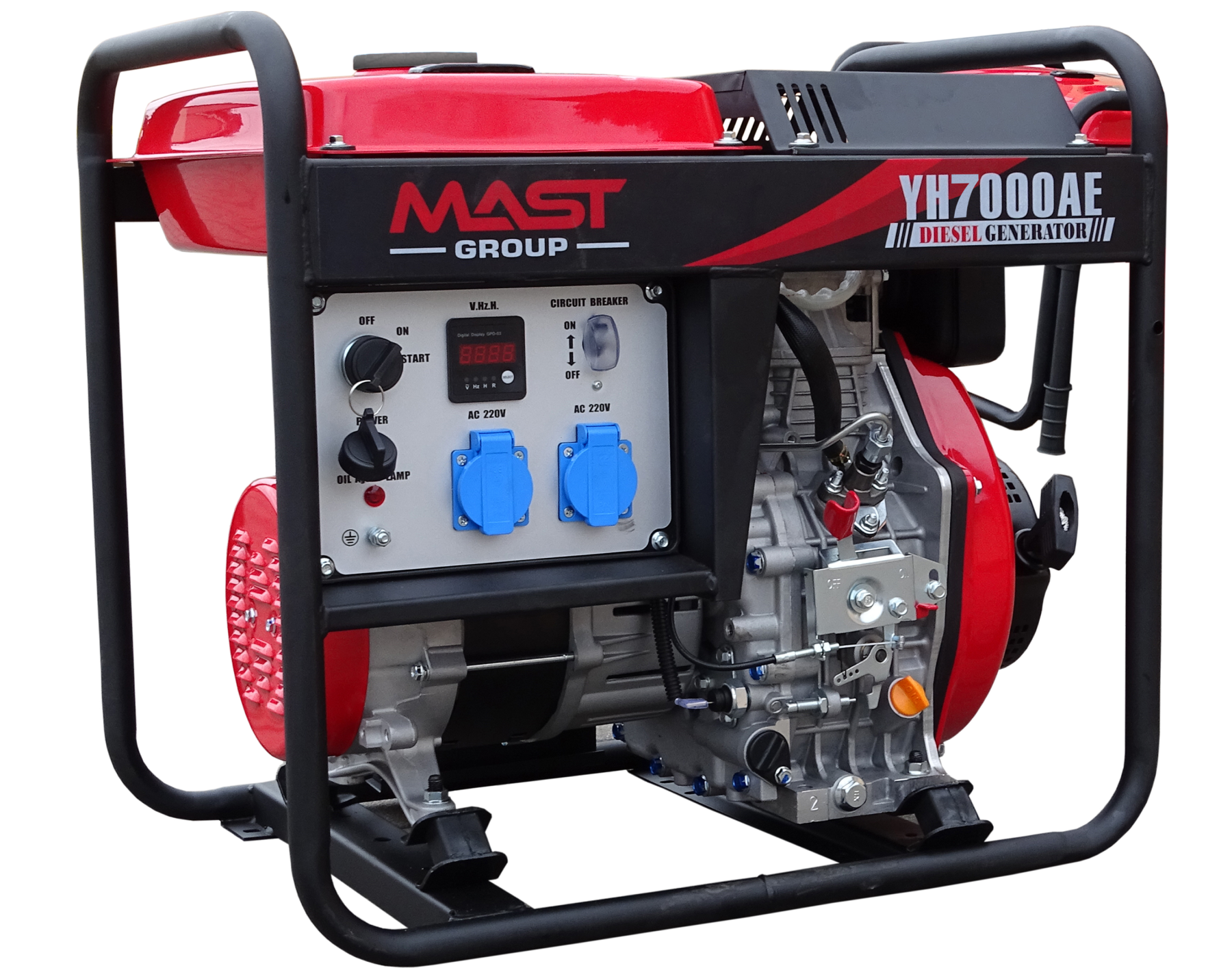 Agregat prądotwórczy Metcor Diesel YH7000AE